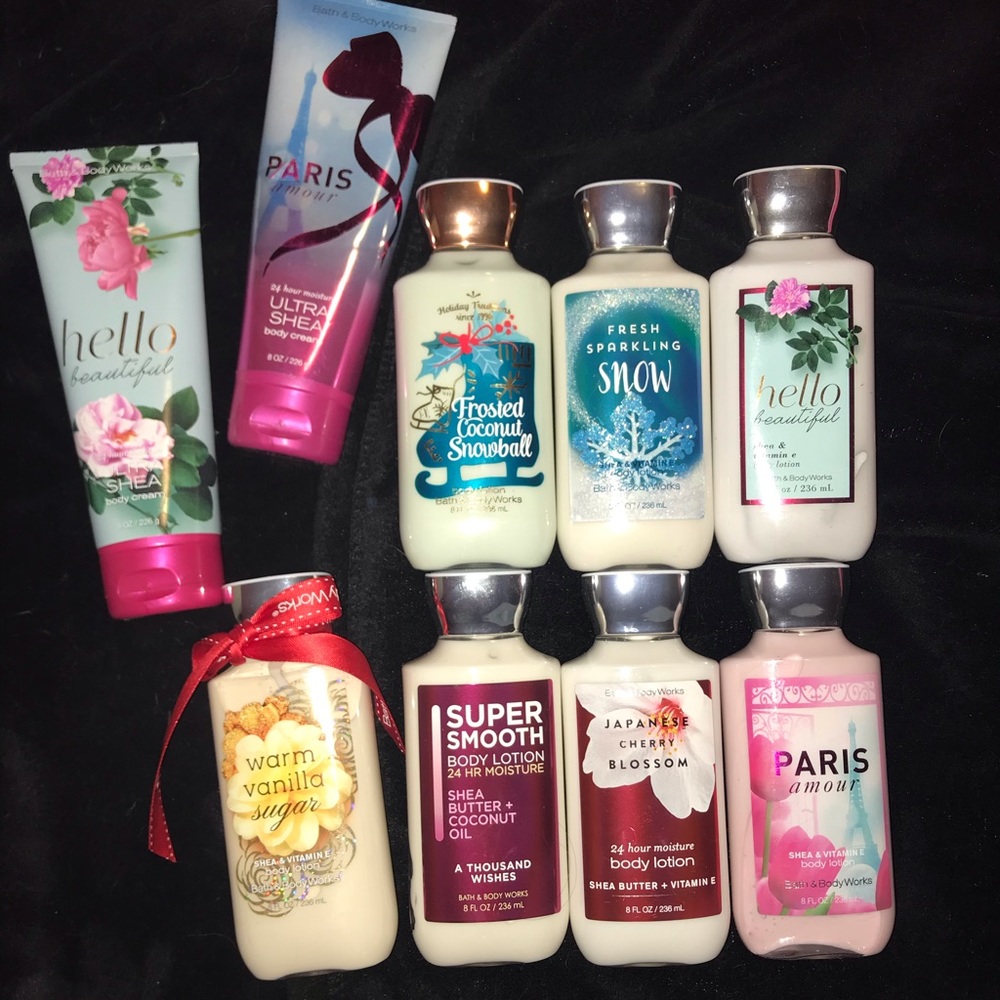 BBW Lotions $8/ea
